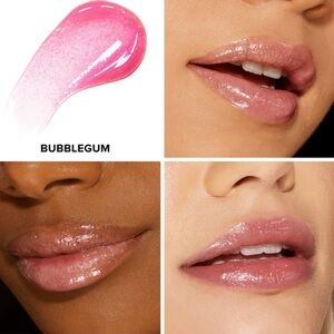 Too faced bubblegum Kissing Jelly Hydrating Lip Oil Gloss